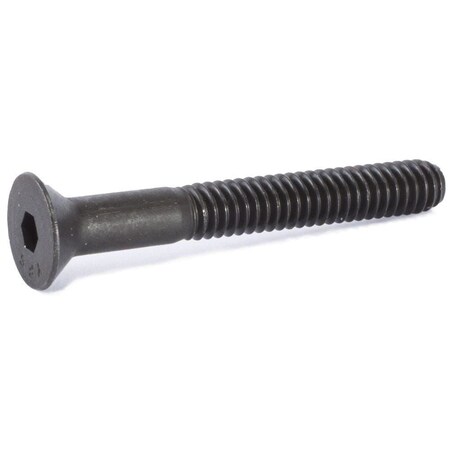 Newport Fasteners #2-56 Socket Head Cap Screw, Flat, Black Oxide Alloy Steel, 7/8 in Length, 1000 PK 865636-1000
